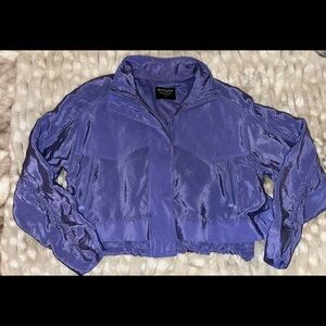 Athleta cropped windbreaker size S